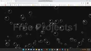 Animated Bubble Effect  | Get Free Source Code | Free Projects1
