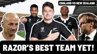 RAZOR'S BEST TEAM YET! | ALL BLACK SELECTION REACTION | England vs New Zealand