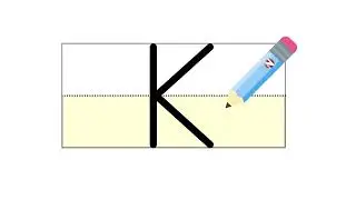 K Sesi Öğretimi Yeni Müfredat Büyük K harfi yazılışı 1.Sınıf