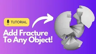 How To Break A Object in Blender 3.4 | Blender Tutorial