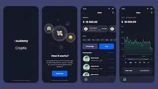 15-Minute Figma Speed Art: Crypto App UI Design
