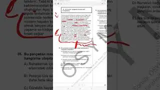 2022 TYT 34-35-36. SORULARIN AYRINTILI VİDEO ÇÖZÜMLERİ