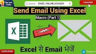 Send Mail using Excel - Macro (Part 1)