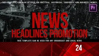 World News Promo for Adobe Premiere Pro | MOGRT