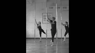Tango + Pole = 🔥 Choreo by Dimitry Staev. Music “Milonga” by Astor Piazzolla. #tango #poledance