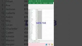 How to create a drop down list in ms excel #shortsvideo#shorts#excel