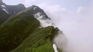 Copy right free Clouds and mountain video
