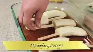 Frozen Chocolate Rum Bananas Recipe
