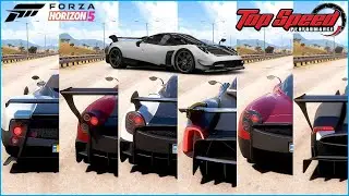 Top  Fastest Pagani Cars - Forza Horizon 5 | Top Speed Battle