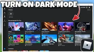 How to Turn on Dark Mode on Roblox - Quick Tutorial (2024)