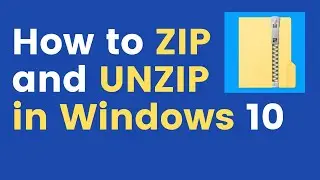 ZIP in Windows 10