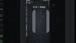 Modeling an iPhone in Blender #blender #tutorial #shorts
