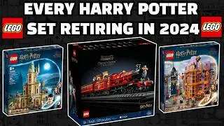 EVERY Harry Potter LEGO Set Retiring in 2024!