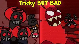 Friday Night Funkin' mods | The Full As$ Tricky MOD But Bad on Hard Mode!