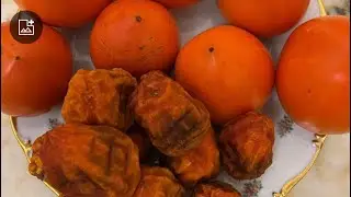 Сушка хурмы целиком и дольками! Полностью натуральным способом