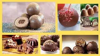 RECIPES of coconut bonbon with nuts-how to make nut bonbon with walnut cameo with chocolate.