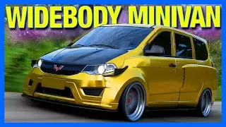 Forza Horizon 5 : The Widebody Minivan Customization!! (FH5 Wuling Sunshine)
