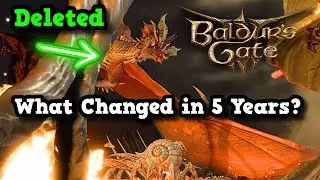 Exploring Cut Content in Baldur's Gate 3's Oldest Public Version (From 2020)