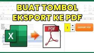 Cara Membuat Tombol Save PDF di Excel