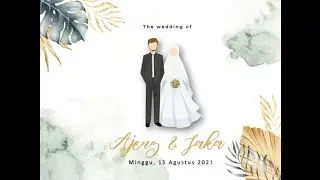 Vidio undangan pernikahan syari