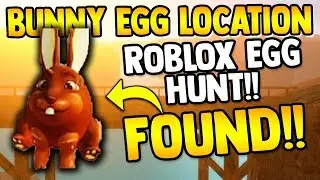 CHOCOLATE BUNNY EGG LOCATION!! (tutorial) | Roblox Egg Hunt 2020