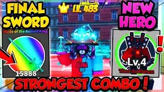 ⚔️FINAL SWORD & 👹NEW HERO ARE *OP* in SWORD WARRIORS!! (Roblox)