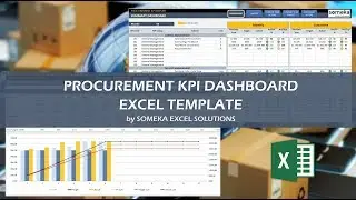 Procurement KPI Dashboard | Excel Procurement Template