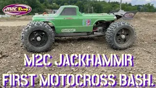 M2C JACKHAMMR IS A BEAST!! FIRST MOTOCROSS BASH.