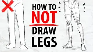 Why Do Your Leg Drawings Look Wrong? Learn The Fix! | DrawlikeaSir