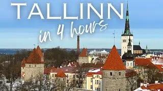 What To See In TALLINN In 4 HOURS | TRAVEL GUIDE