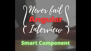 Refactor Angular Smart Component Part 2 - angular tutorial for advanced developers