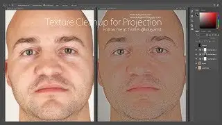 Texture Cleanup for Projection