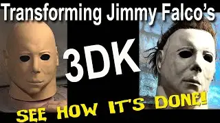 Transforming 3DK MICHAEL MYERS mask- GASP!