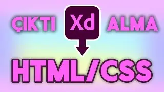 ADOBE XD HTML ÇIKTI ALMA - Adobe Xd to Html (adobe xd dersleri)