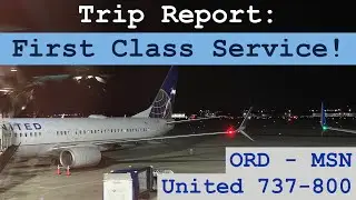 Trip Report: A Truly First Class Crew! | United 737-800 | Chicago - Madison | ORD - MSN