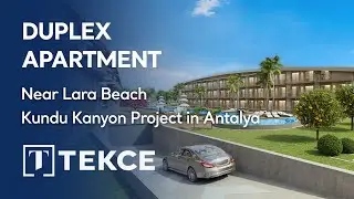 Duplex Apartment Near Lara Beach Kundu Kanyon Project in Antalya