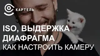 Выдержка, диафрагма, исо, настройки камеры