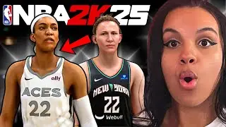 NBA 2K25 EARLY GAMEPLAY!! LAS VEGAS ACES VS. NEW YORK LIBERTY - WNBA FULL GAME!