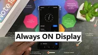 How To Enable Always on  Display On Xiaomi Redmi Note 10 Pro