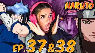 Sudden DEATH Sasuke?.. | Naruto Episode 37 + 38 | REACTION