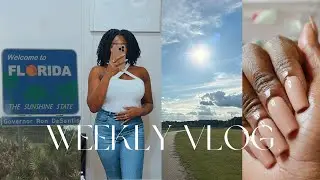 WEEKLY VLOG: SOLO BEACH TRIP + GEL X + B&Q LASHES | Kiara La'Shea