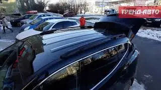 Установка рейлингов на крышу Hyundai SantaFe АвтоПолимерСервис