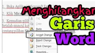 Cara Menghilangkan Garis dan Teks Abu Abu Hasil Copy Paste Artikel di Internet | inserted in ms word