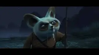 Kung Fu Panda 2008 Po and Master Shifu Got Arguement PAL High Tone Flipped