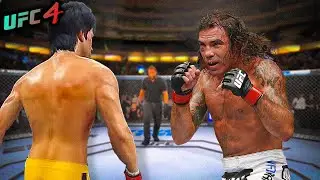 Bruce Lee vs. Clayton Charles Guida | American professional MMA (EA sports UFC 4)
