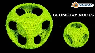 Animation in Blender 3.6 Geometry nodes tutorial #blendertutorial #blenderanimation