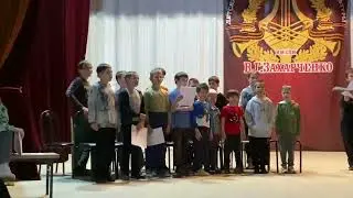 Первая сводная Репетиция: фрагмент спектакля к отчётному концерту-  «пчёлки»