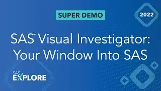 SAS Visual Investigator: Your Window Into SAS
