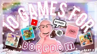 10 ROBLOX games to play when you're BORED!!! *2021* (UNDERRATED)