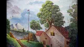 Pleasant Escape | Oil Landscape Painting | Denver Saldanha #Art #OilPainting